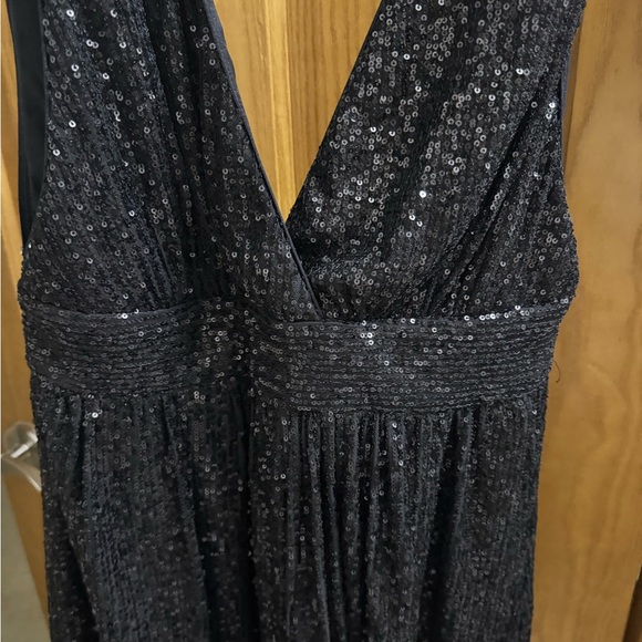 Lulu's L Black Sequin Romper - Picture 5 of 6